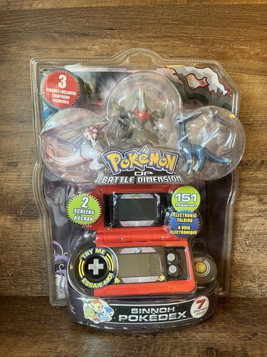 Pokemon Diamond Pearl Electronic Talking Sinnoh Pokedex With Figures NEW