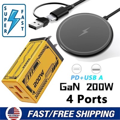 15W Wireless Fast Charger Charging Pad For iPhone 17e 16e 15 Pro Max Plus 14 13