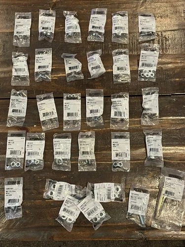 Everbilt Hardware Lot 31 Sealed Packs Nuts Bolts Washers Metric - product listing photo