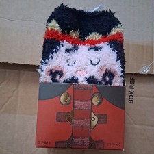 1x Pair Next Women  s Christmas Warm Bed Socks One Size Brand New In Box