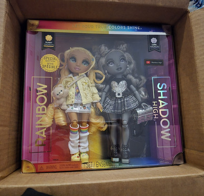 MGA Rainbow High Shadow High Special Edition 11in Fashion Doll Set, Accessories