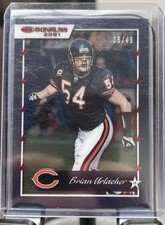 2021 Panini Clearly Donruss - Clearly Retro 2001 Brian Urlacher /49🔥🔥🔥🔥