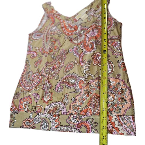 Michael Kors Womens Sleeveless Front Blouse Top Size X-Small - Picture 9 of 10