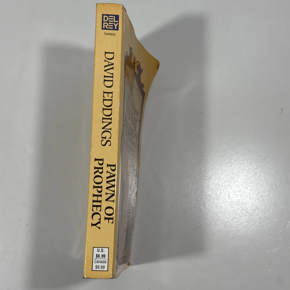 Pawn of Prophecy Paperback Book by David Eddings 1982 Del Rey Vintage Fantasy - Image 2 of 3