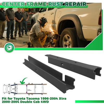 For Toyota Tacoma 1996-2004 Center Frame Rust Repair Kit 4WD & Double Cab Models
