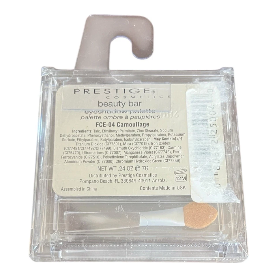 Prestige BEAUTY BAR Eyeshadow Palette Eye Makeup FCE-04 CAMOUFLAGE SEALED - Image 2 of 3