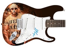 LL Cool J Signed "Electric Legacy" Custom Graphics Guitar ACOA