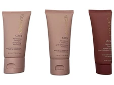 Vegamour GRO Shampoo, Conditioner and HYDR-8 Mask Travel Size