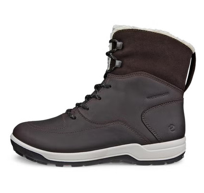 ECCO Women's Oiled Suede Trace Lite WP/WL MID BOOTS BROWN NWOB EU 42 US 11-11.5