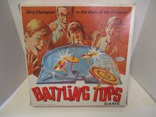 Vintage 1968 Ideal BATTLING TOPS GAME - Complete