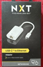 NXT Technologies NX52348 Network Adapter USB-C to Ethernet - NEW Ships Free