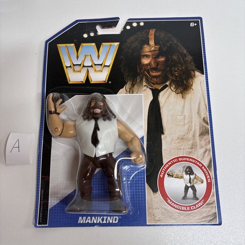 WWE Retro WWF Series 2 Mankind Wrestling Figure - ...