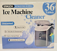 36TABLETS Ice Machine Cleaner Descaler Gentle Household Cleaning Descaling Sheet