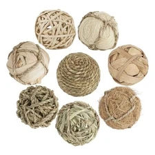  8Pcs Decorative Balls for Bowls Rustic Decorative Balls Farmhouse Decor Orbs 