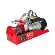 550W Electric Winch 250KG Lifting Set 230V Remote For Workshop Garage Crane