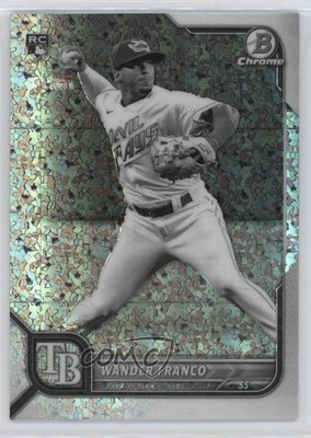 2022 Bowman Chrome 185/199 Wander Franco #10 Rookie RC 05gv