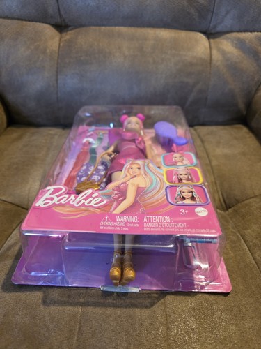 Barbie bambola capelli divertente e fantasia e accessori inclusi NUOVO SIGILLATO - Foto 3 di 7