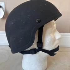 Paraclete / Revision Ballistic Helmet Level IIIA Black Full Cut XL w/Dial #5