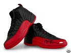 Michael Jordan Autographed Nike Air Jordan Retro 12 Flu Game Sneakers LE /23