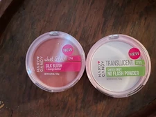 Hard Candy Glush Blush & Translucent Sheer Envy No Flash Powder Duo