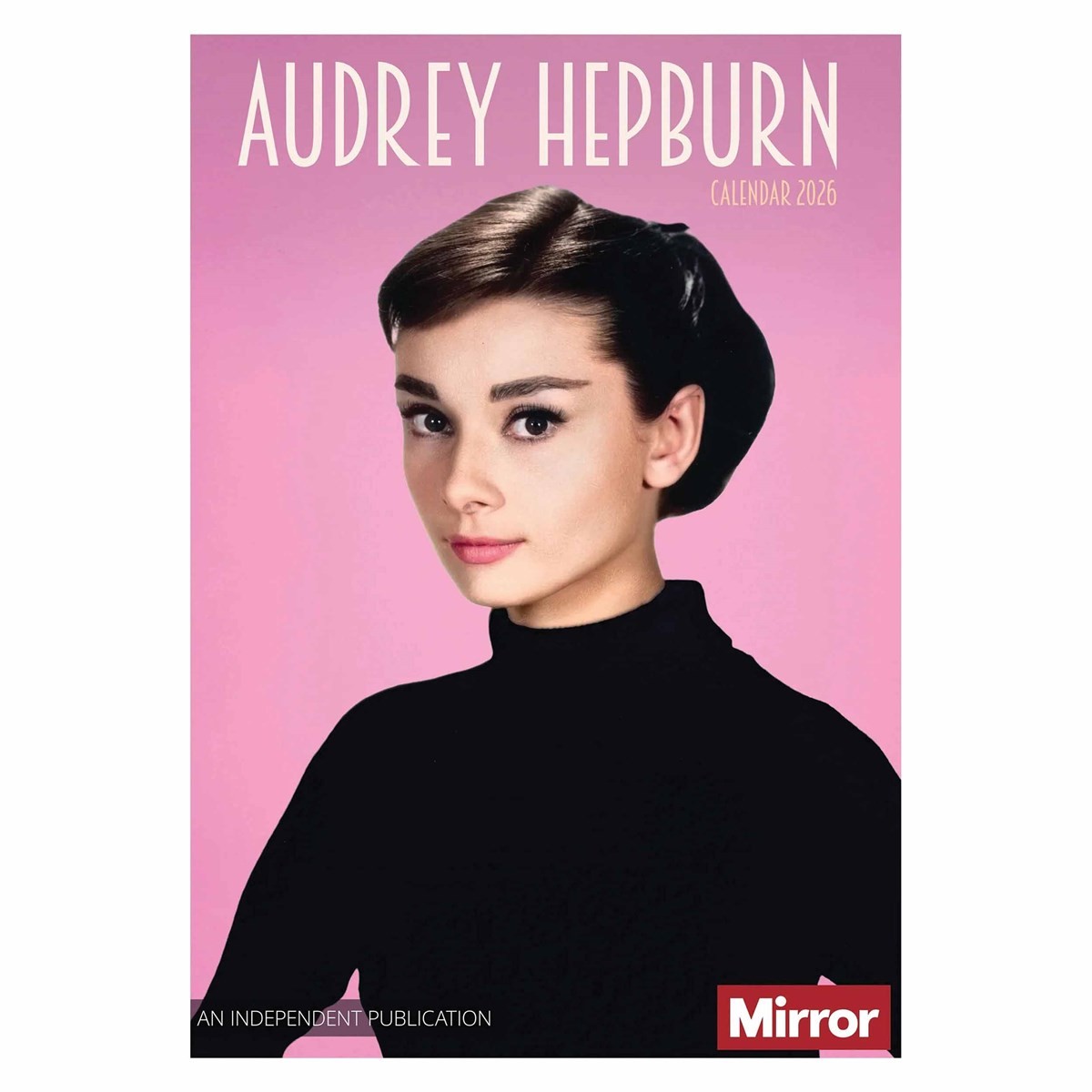 Audrey Hepburn A3 Calendar 2026, Wall Calendars, Month To View, Gift