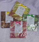 4 x Scented Wardrobe Freshener Sachets Cherry Patchouli Bergamot Caramel