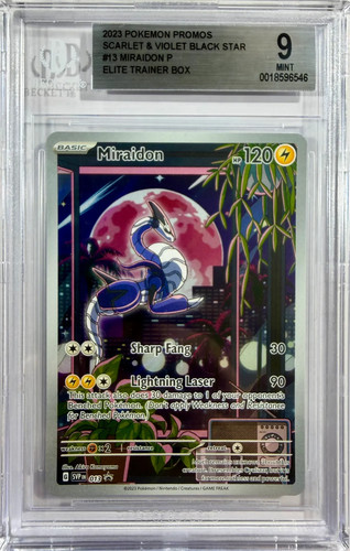 Miraidon graded BGS 9 for sale on eBay