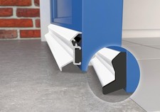 Rain Deflector Weather Excluder Drip Bar 914mm uPVC Wood Door Exitex Expelex MK2