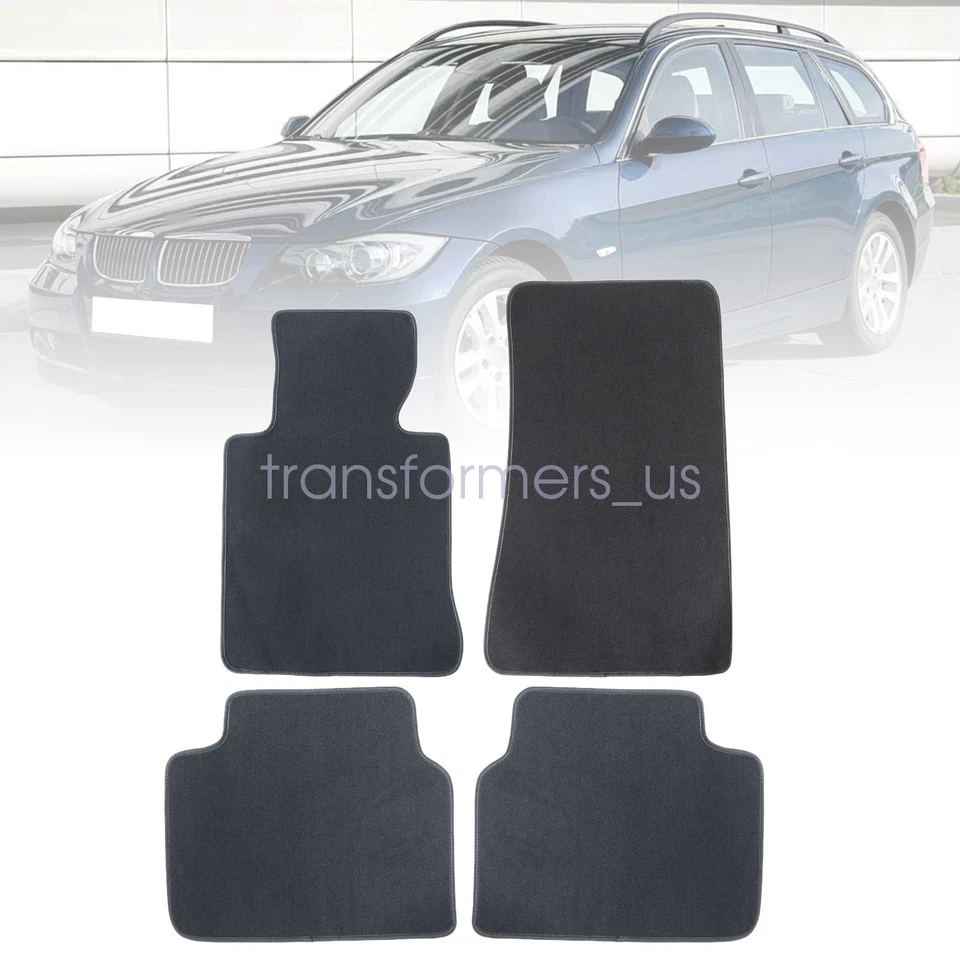 Alfombrillas antideslizantes de terciopelo delanteras-traseras 1999-2006 para BMW M3 serie 3 E46 Foto 2 de 4