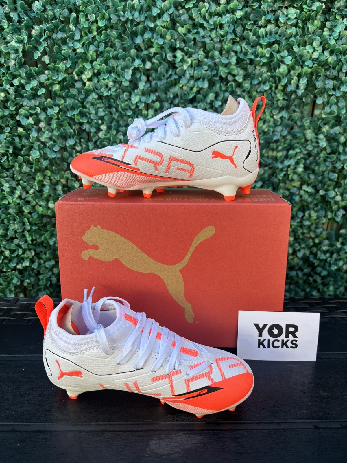 Puma | Ultra 5 Match | FG/AG | Junior Football Boots | UK 11 Kids | New