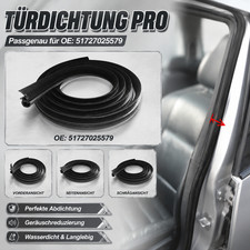 T�rdichtung Streifen Abdeckleiste vorne Kantenschutz f�r BMW X5 E53 51727025579