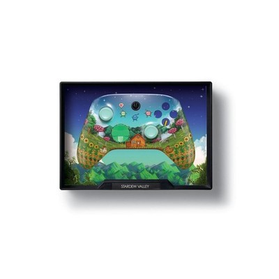 (Damaged Box Cover) Framed Stardew Valley Candy Con FACE PLATE Controller COVER