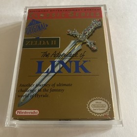 Zelda II 2 The Adventure of Link Nintendo Nes Complete CIB Tested Authentic!!
