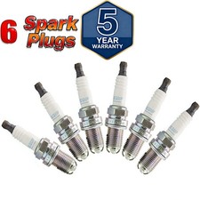 Set of 6 NGK 3199 Laser Platinum Spark Plugs BKR6EQUP For Audi Volkswagen