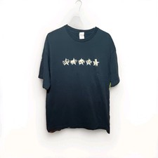 Vintage Navy Allstyle Y2K Game Controller Shirt Size XL Made In Mexico