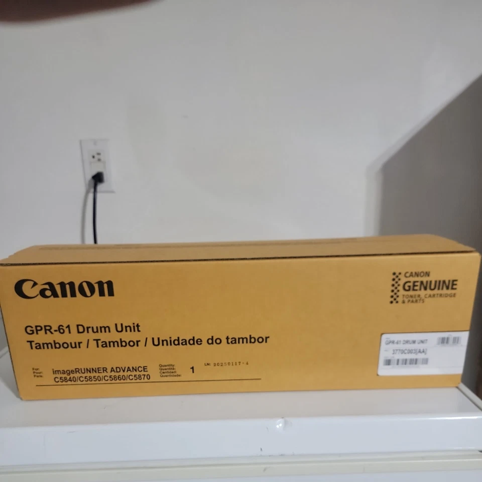 Genuine OEM Canon GPR-61 Drum Unit for imageRUNNER ADV C5840/C5850/C5860/C5870 - Image 2 of 4