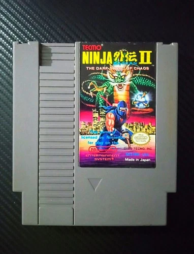Ninja Gaiden II: The Dark Sword of Chaos NES Video Game 1988 (Cartridge Only)