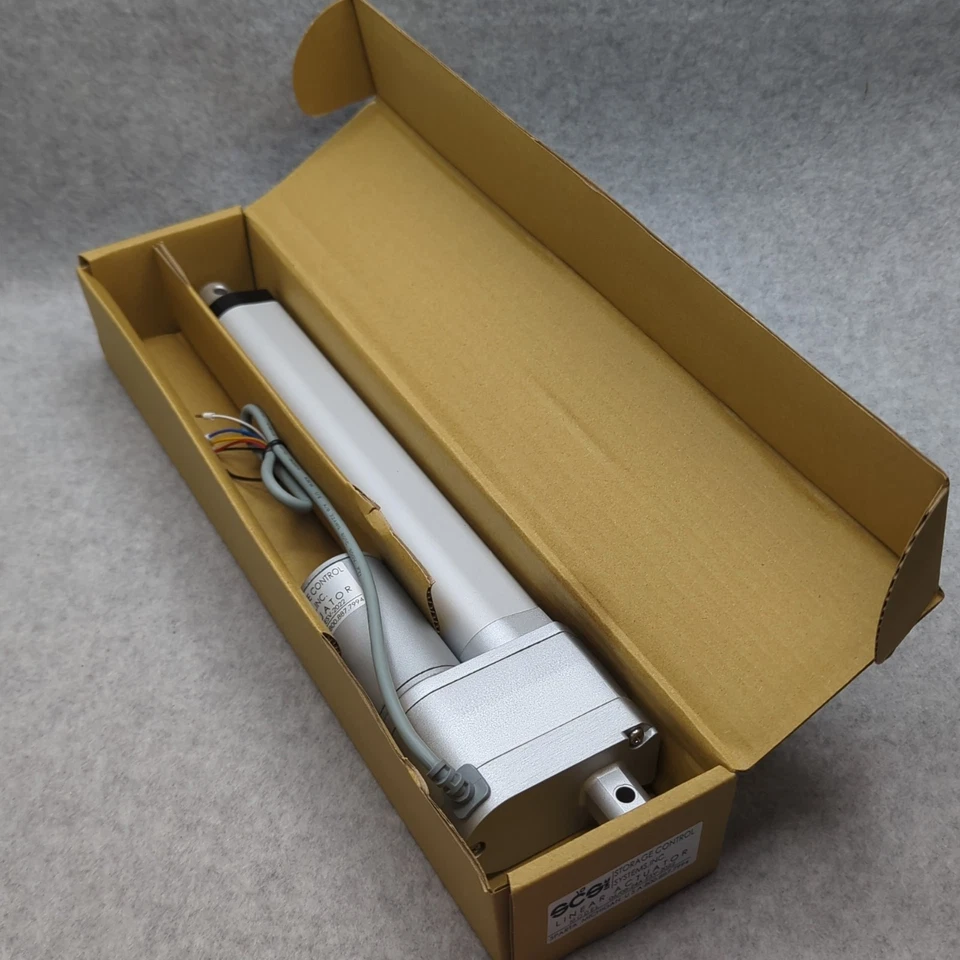 Moteck Linear Actuator with Potentiometer LD3-24-20-K3-200-13P503 24VDC 200mm 8" - Image 2 of 4