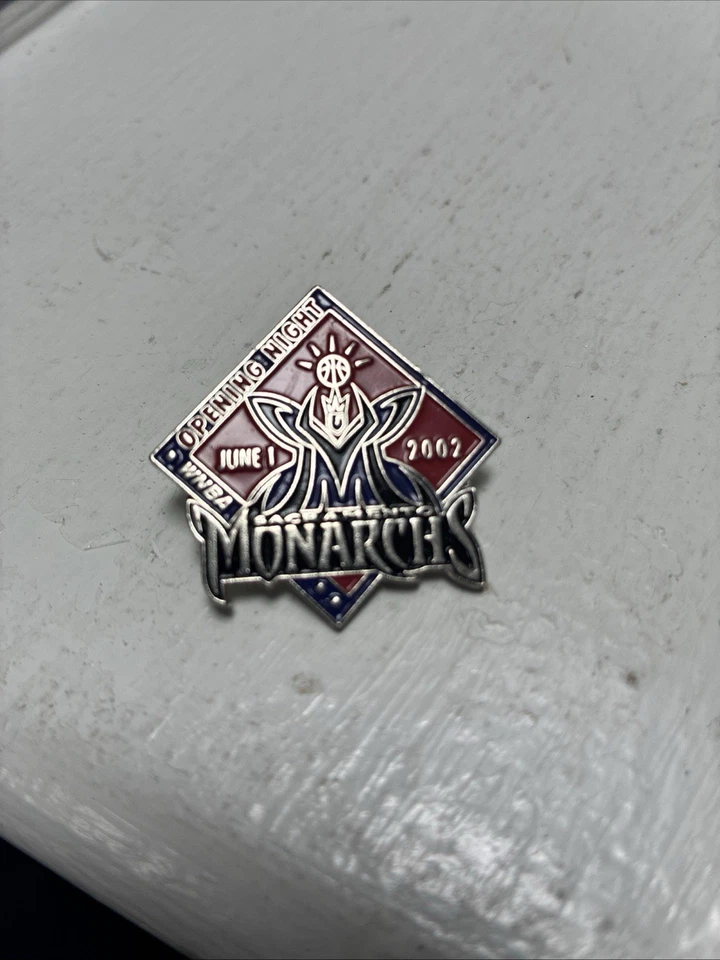 WNBA Sacramento Monarchs  June 1, 2002 Opening Night Pin NEW - Image 2 of 3