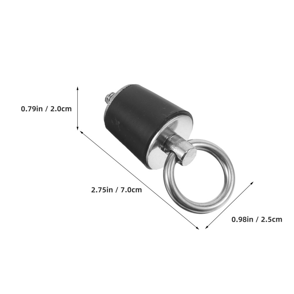 2 Pcs Marine Pull Ring Drain Plug Kayak Accessories Boat Plugs with Handles