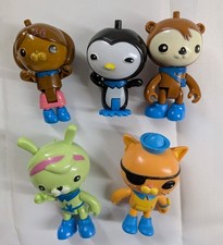 Fisher-Price Octonauts Figure Lot Captain Barnacles Kwazii Peso Dashi Tweak