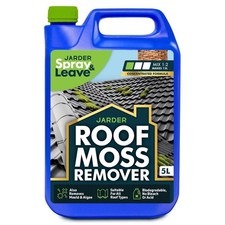Jarder Roof Moss Remover for Roofs Green Mould Algae Patio Cleaner 5L