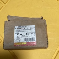 SQUARE D/HOMELINE HOM120CAFI ARC FAULT  AFCI 20A BREAKER
