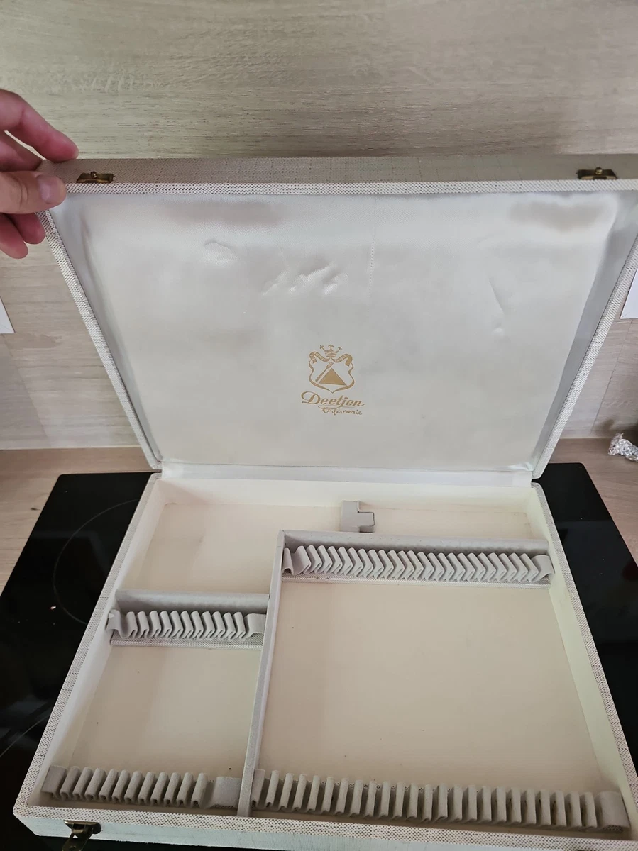 Ecrin Vide pour Ménagère 37 Couverts Metal Deetjen Coffret