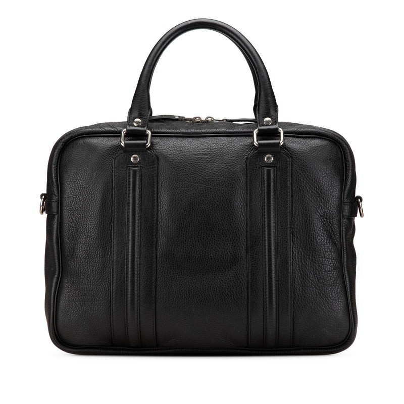 Gucci Black Leather Business Tote for Women One Size 231850