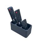 Universal Remote Organizer–Space-Saving 3 Compartment Holder for TV & AC Remote
