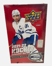 2021-22 Upper Deck Extended Series NHL Hockey Hobby Box Factory Sealed