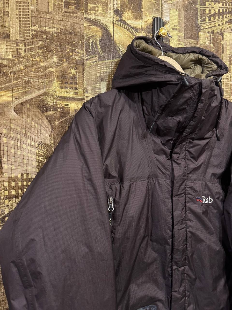 RAB Microlight Alpine Event Brown Down Puffer Jac… - image 3