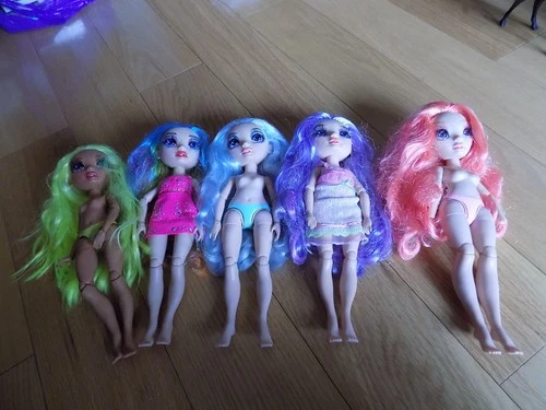 Rainbow High Doll Lot Of 5 Dolls Various Years 2019-2022 MGA