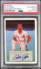 Pete Rose Signed 1985 Topps Card #46 PSA/DNA 84373224 Cincinnati Reds